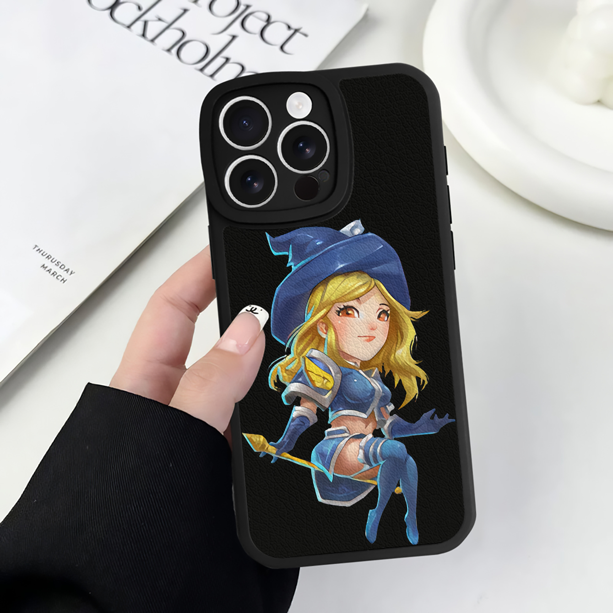 リーグ・オブ・レジェンド League of Legends LOL 【iPhone 16シリーズ対応】シリコンスマホケース（レザー調） 材質：シリコン